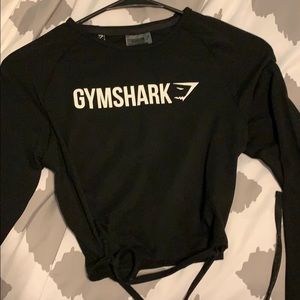 Gymshark long sleeve ribbon crop